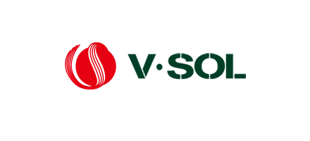 V sol logo